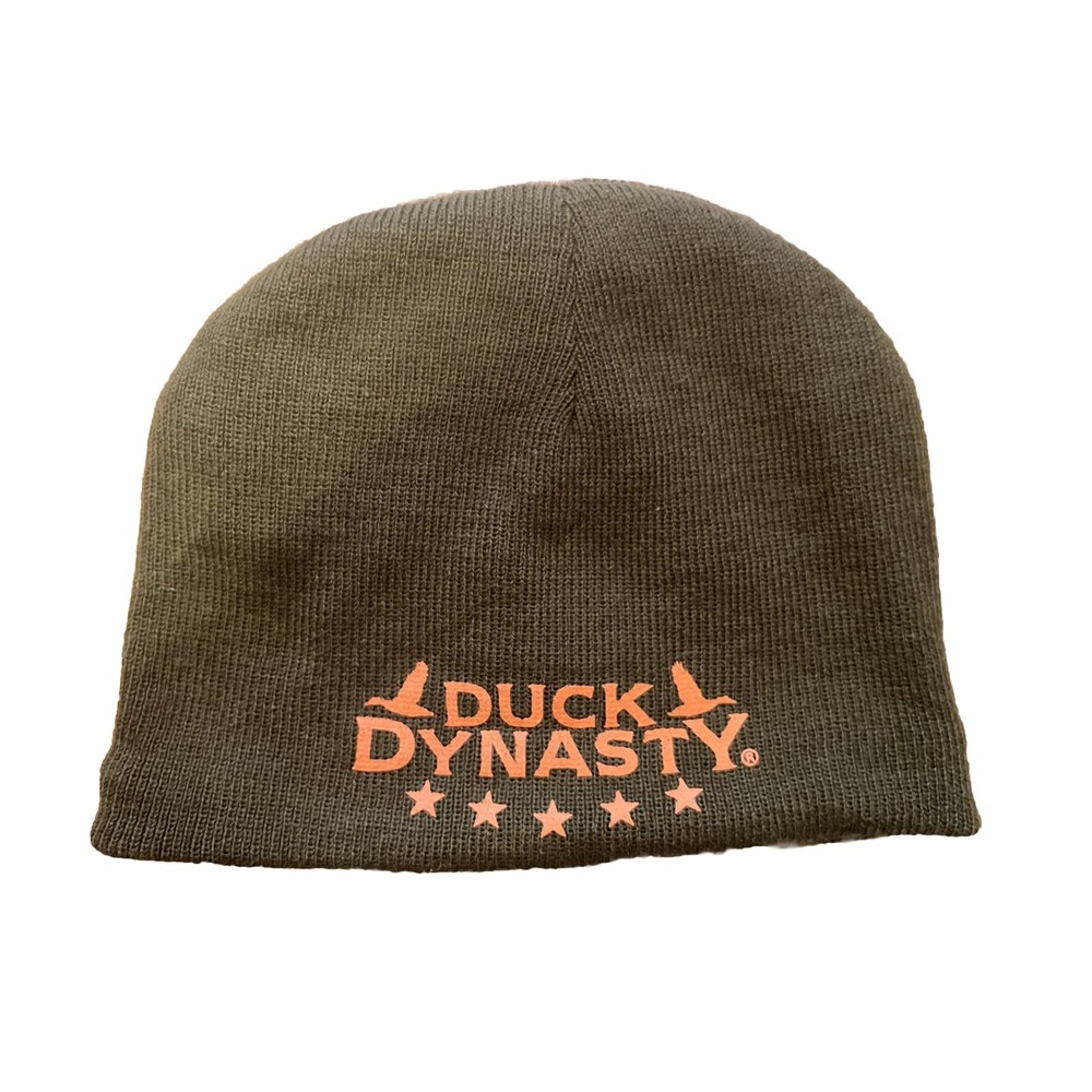 Duck Dynasty Reversible Cuffless A&E Tv Series Knit Beanie Toque Camouflage Hat